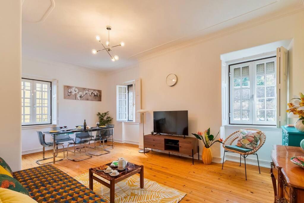 A Casa Amarela De Sintra Lägenhet Exteriör bild