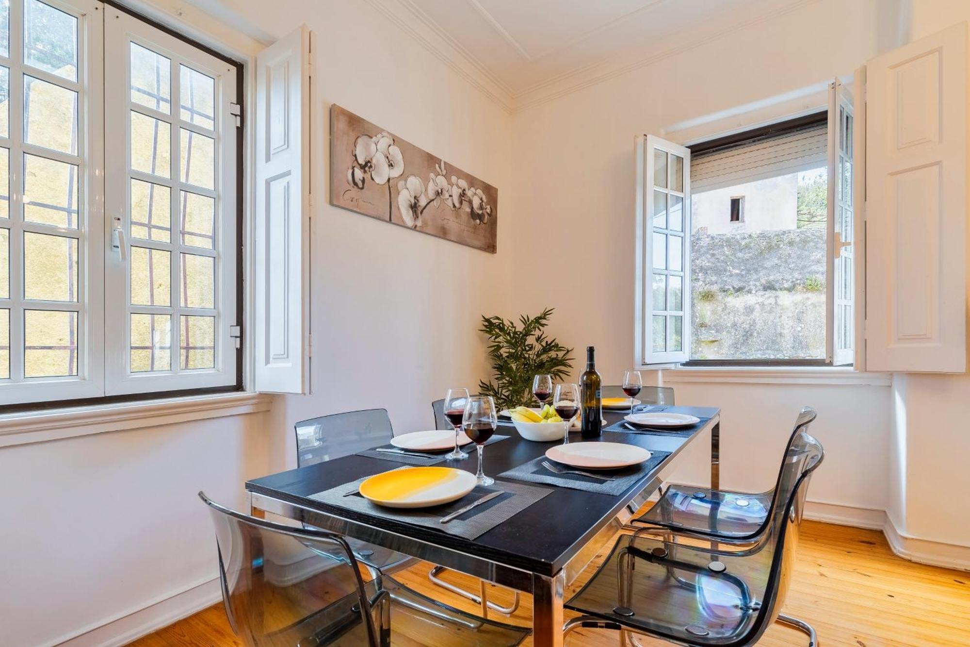 A Casa Amarela De Sintra Lägenhet Exteriör bild